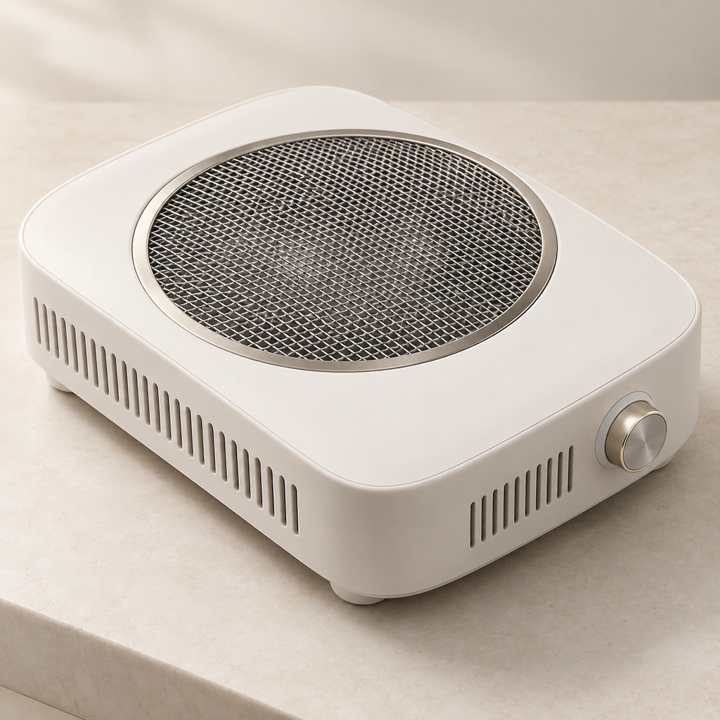 White Nail Dust Collector