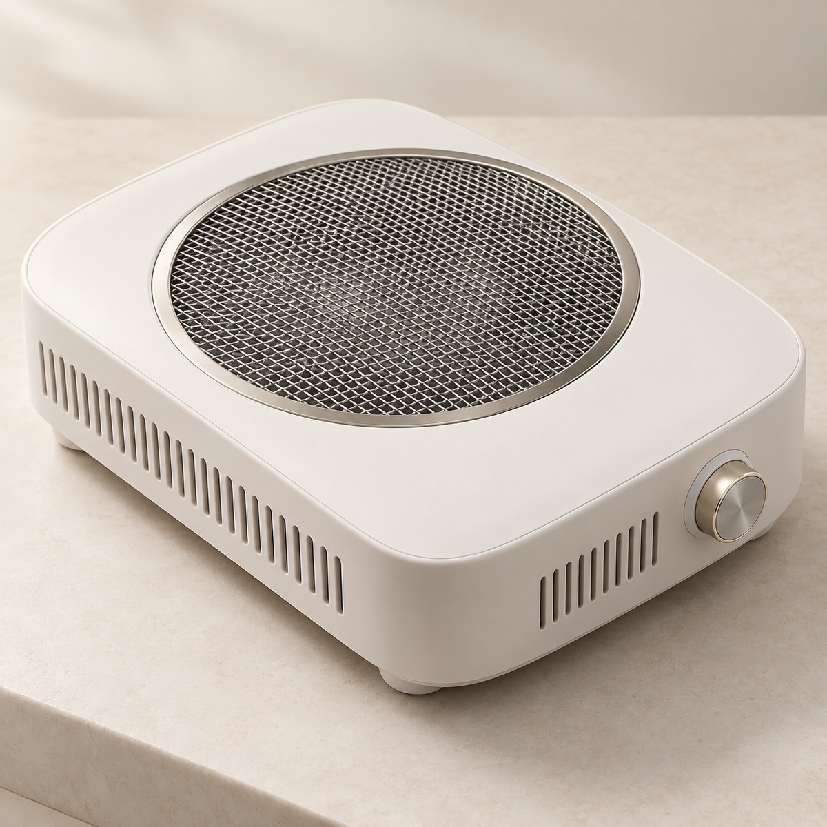 White Nail Dust Collector