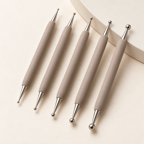 5-Piece Double-Ended Nail Dotting Set