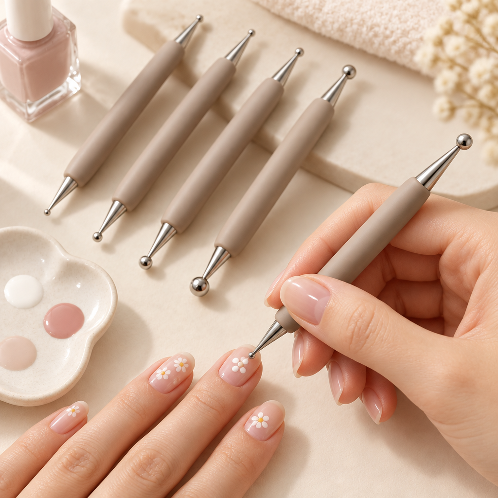 5-Piece Double-Ended Nail Dotting Set