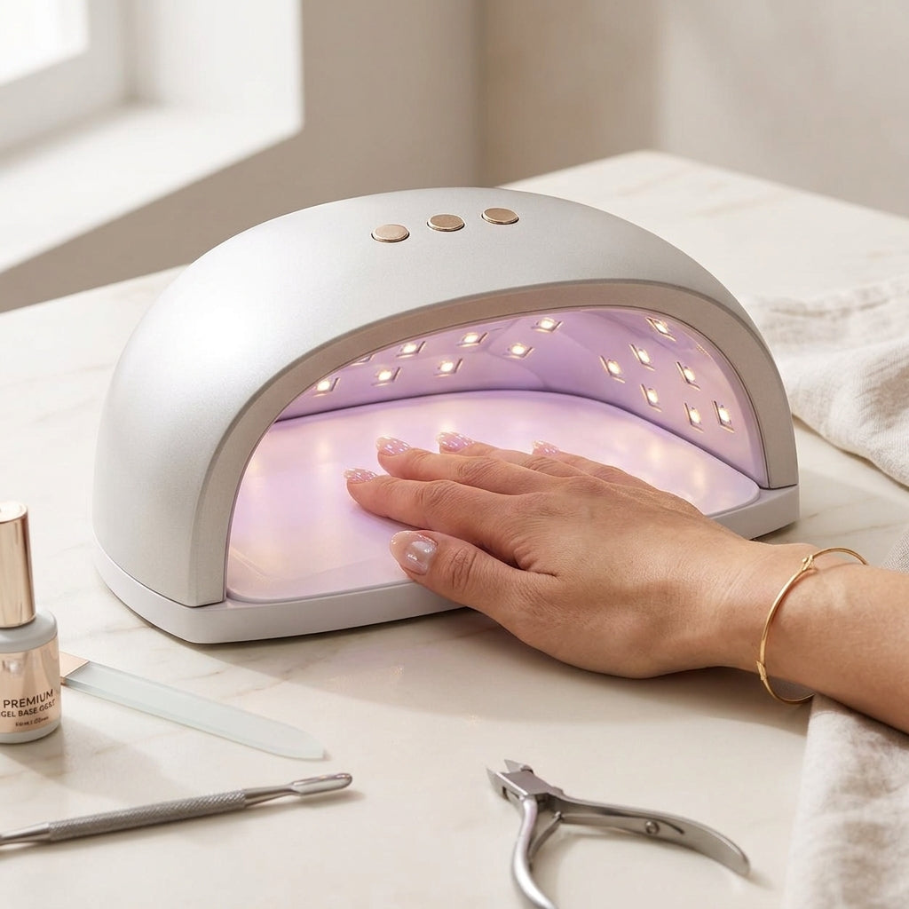 White LED Gel Nail Lamp