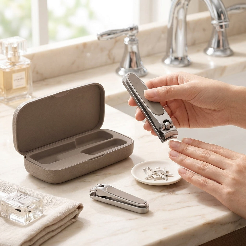 Nail Clipper Duo with Case