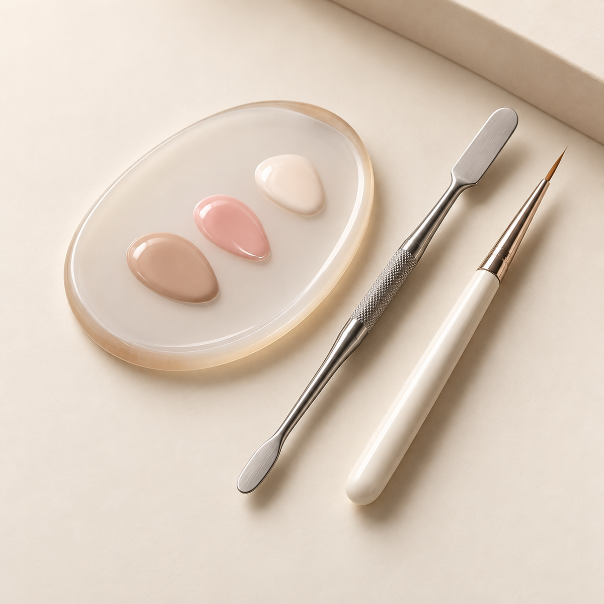Nail Art Mixing Palette Set