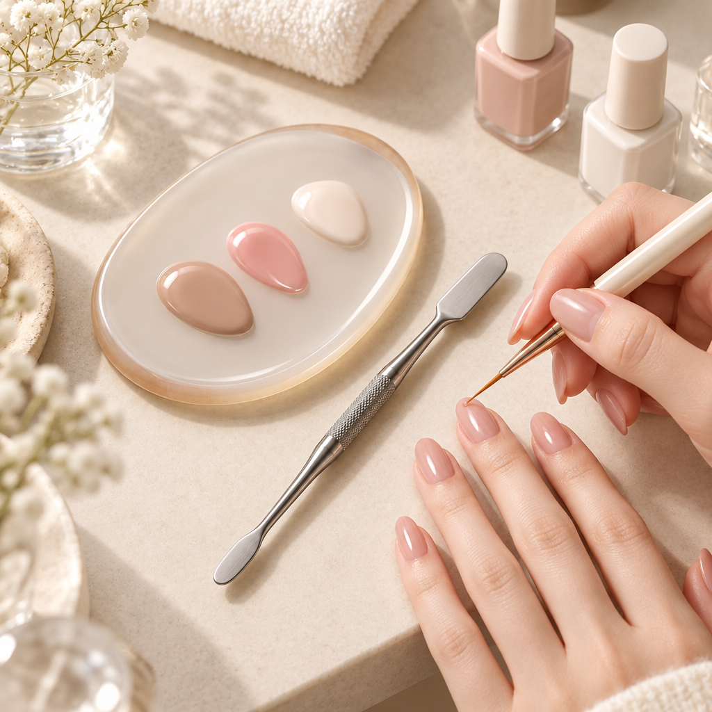 Nail Art Mixing Palette Set